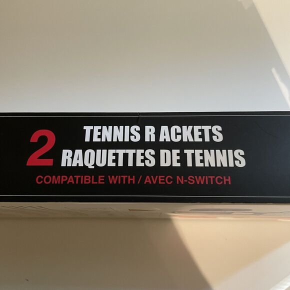 Evoretro 2 Pack Tennis Racket Attachment For Nintendo Switch NEW - Picture 6 of 7